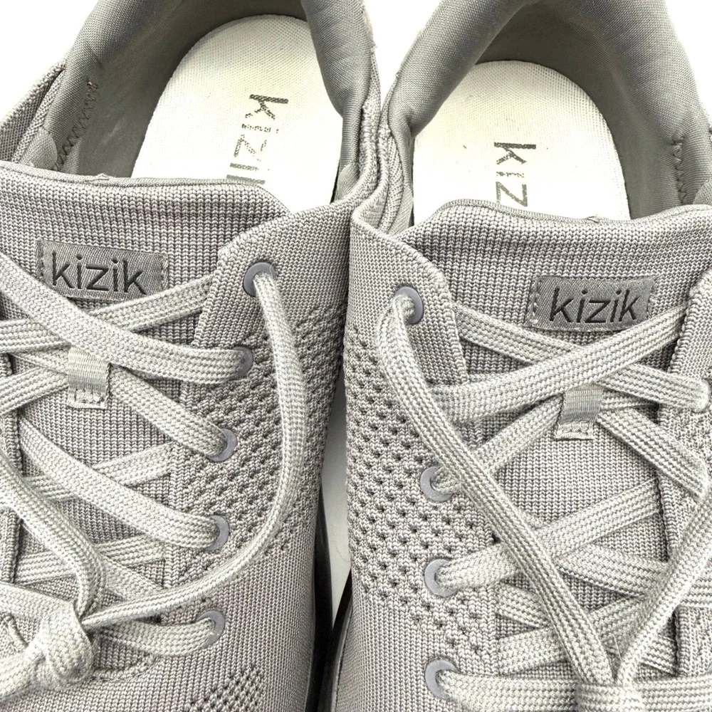 EUC Kizik Men's 14 Wide Women's 15.5 Wide Gray Hands Free Sneakers